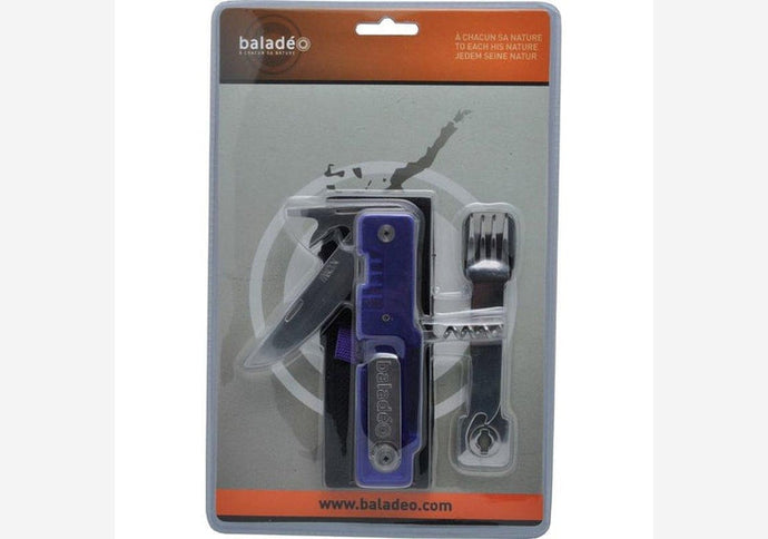 Baladeo Outdoor Besteck Set rostfreier Edelstahl mit Nylonetui-SOTA Outdoor