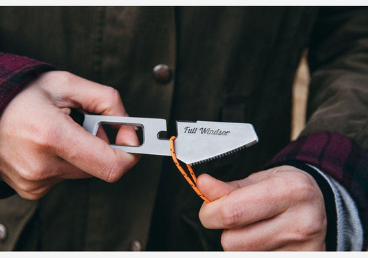 Full-Windsor Multitool Ultraleicht aus sandgestrahltem Titan inkl. Etui-SOTA Outdoor